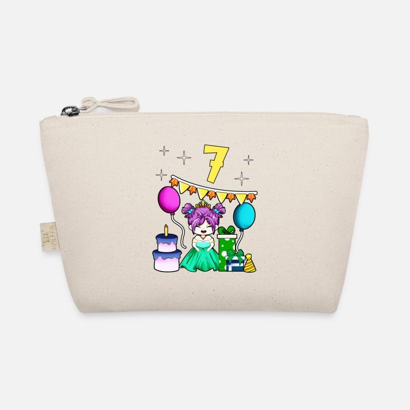 Avec princesse - Anniversaire de fille 7 ans Trousse biologique