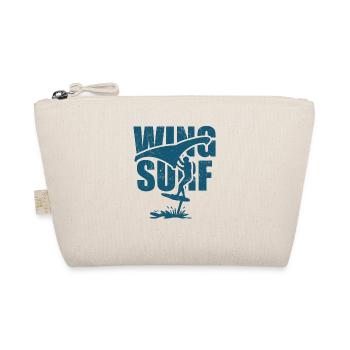 Wing Surfer with Foil Board - Organic Pouch - nature - Front