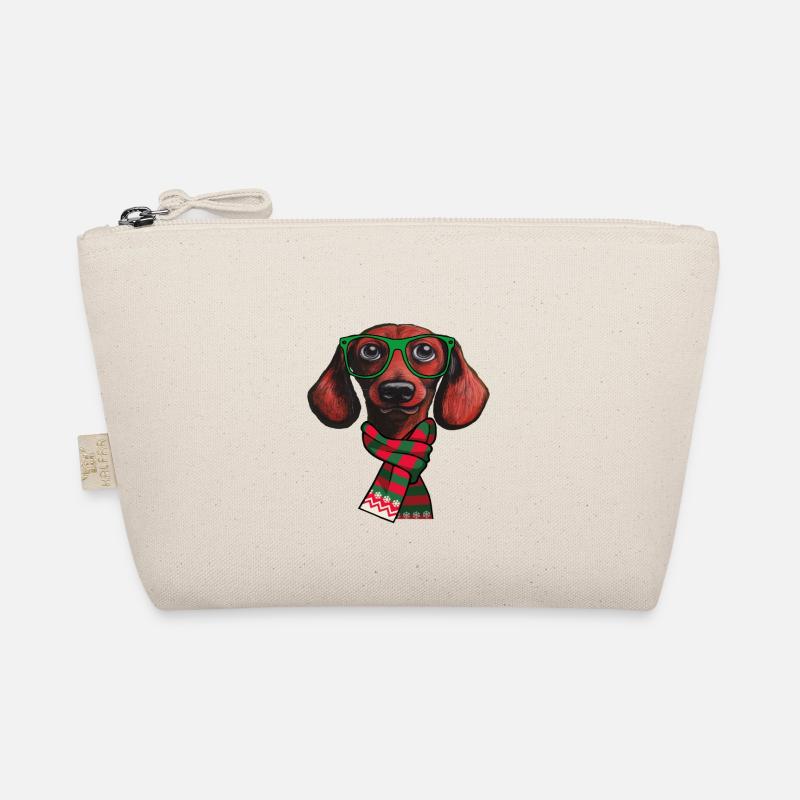 Joyeux Noël chien mignon Trousse biologique
