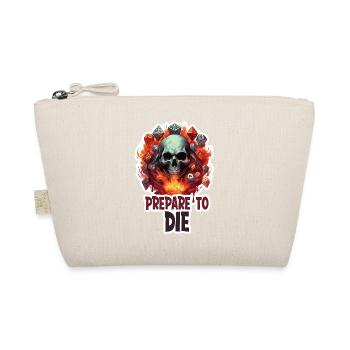 Préparez-vous à mourir – jeu de rôle Cube & Skull - Trousse biologique - nature - Devant