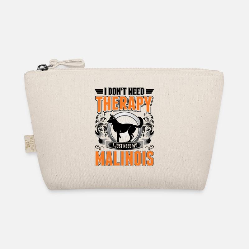 Malinois Therapy Belgian Shepherd Dog Organic Pouch