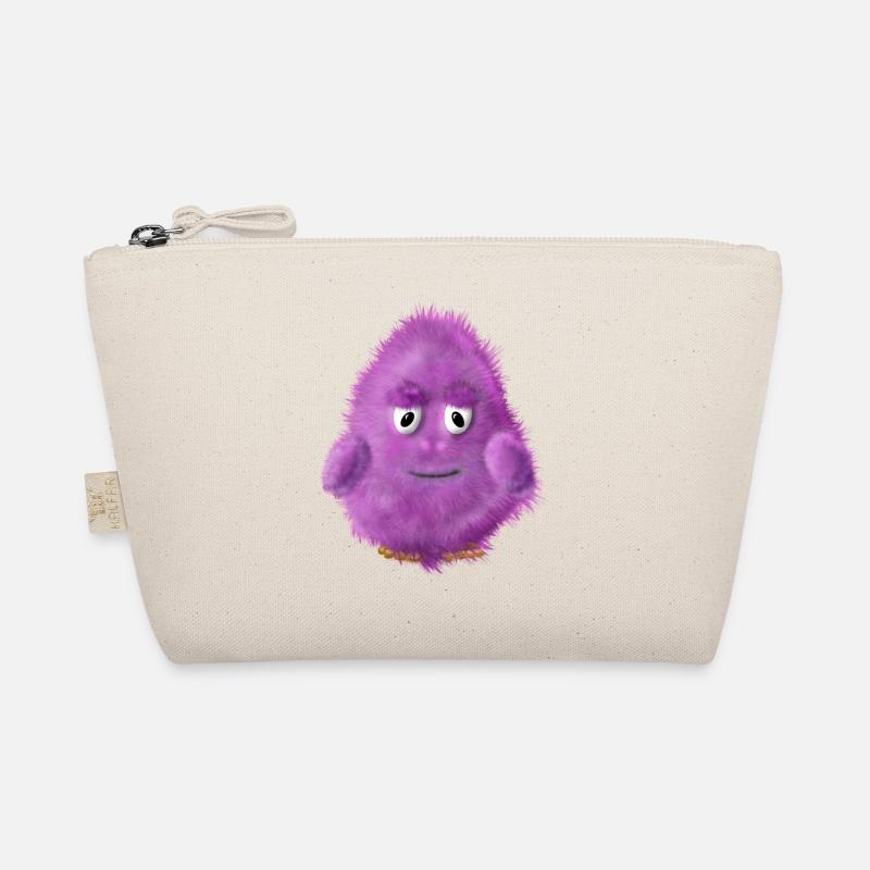 Mignon petit monstre rose câlin Trousse biologique