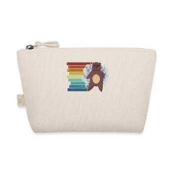 Retro Spiked Animal North American Hystricidae - Organic Pouch - nature - Front