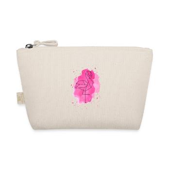 Éclaboussure de flamant rose - Trousse biologique - nature - Devant