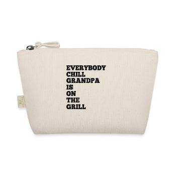 Everybody Chill Grandpa Is On The Grill - BBQ Gran - Bio-Täschchen - Natur - Vorne