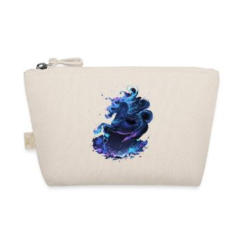 Mystic Unicorn Midnight - Organic Pouch - nature - Front