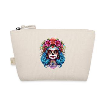 Belle décoration florale La Catrina Dia de los - Trousse biologique - nature - Devant