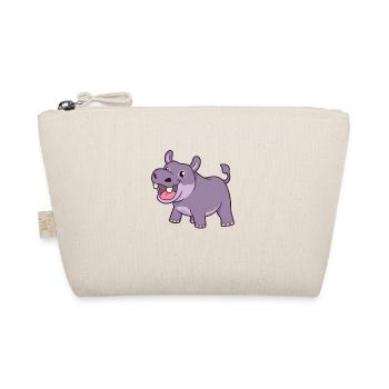 Hippopotame kawaii - Trousse biologique - nature - Devant