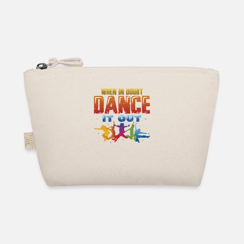 When in doubt, dance it out, dance hip hop Organic Pouch