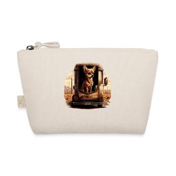 Chihuahua | Trucker Truck Driver Dad Men Car Funny - Organic Pouch - nature - Front