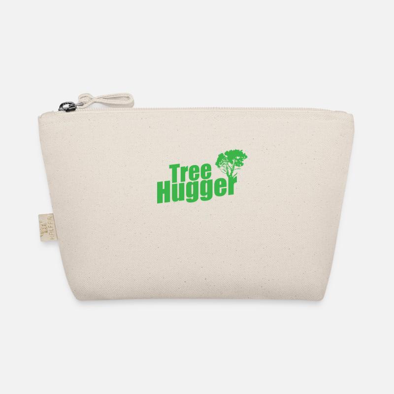 Tree Hugger Nature Forests Leaves Organic Pouch