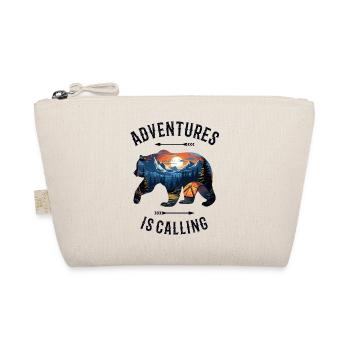 Bear Mountains Camping Mountain Hiking Nature Hiking - Organic Pouch - nature - Front