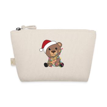 Ours Noël Animaux d’hiver Ours - Trousse biologique - nature - Devant