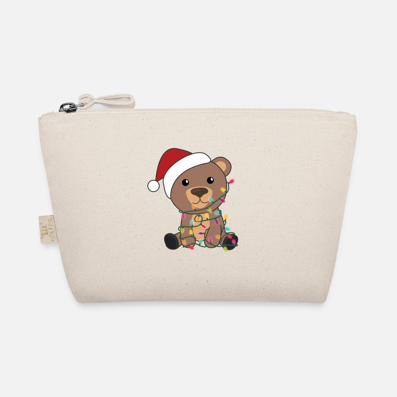 Ours Noël Animaux d’hiver Ours Trousse biologique