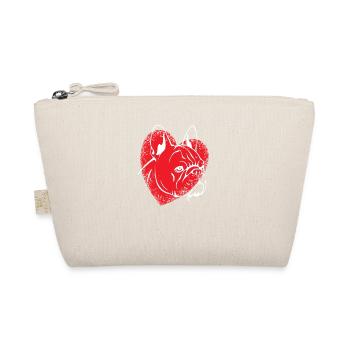 Chien Bulldog Dog Propriétaire Gechenkidee - Trousse biologique - nature - Devant