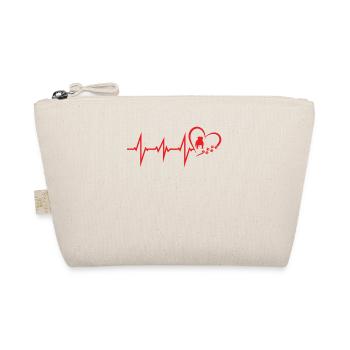 Dog Bulldog Dog Owner Gechenkidee - Organic Pouch - nature - Front