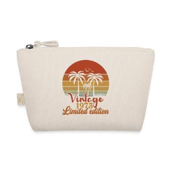 Vintage Tropical Landscape 1973 - Organic Pouch - nature - Front