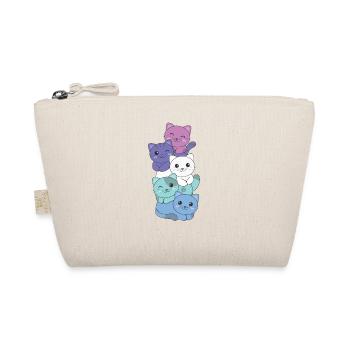 Spectrassexual Flag Pride LGBTQ Mignon Chat - Trousse biologique - nature - Devant