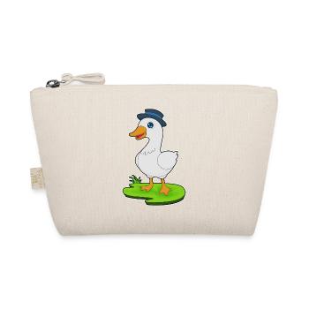 Ente Hut - Bio-Täschchen - Natur - Vorne