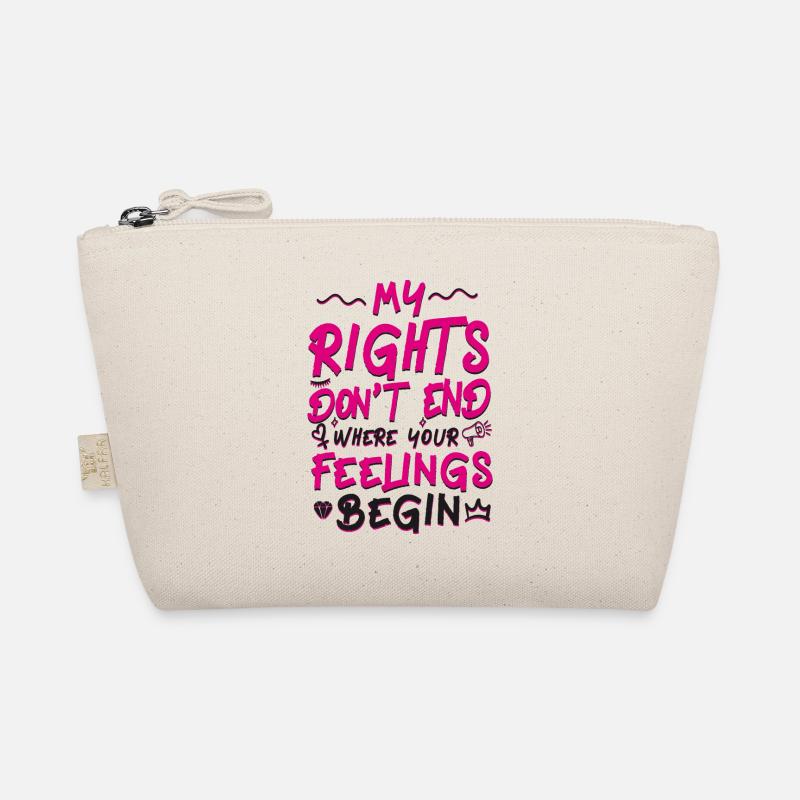 Feminist My Rights Don't End Where Organic Pouch