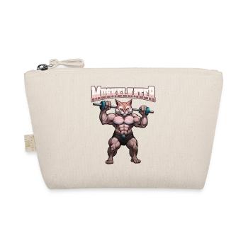 Muskelkater Bodybuilding Kraftsport Fitness Meme - Bio-Täschchen - Natur - Vorne