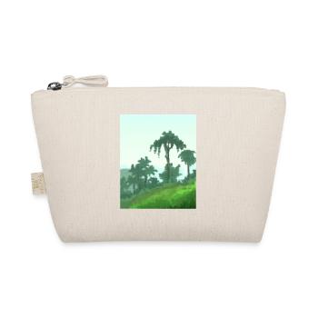 Palmiers sur toile - Trousse biologique - nature - Devant