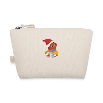 Cute, Black, Afro, African, American - Organic Pouch - nature - Front
