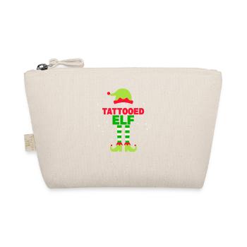Die Tattooed Elf Matching Familie Gruppe Weihnacht - Bio-Täschchen - Natur - Vorne