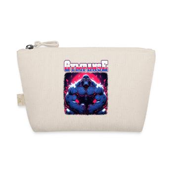 Gympanse Bodybuilding Weight Training Fitness Memes - Organic Pouch - nature - Front
