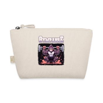 Gympanse Bodybuilding Weight Training Fitness Memes - Organic Pouch - nature - Front