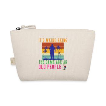 Irreverent Word of Young Elder - Organic Pouch - nature - Front