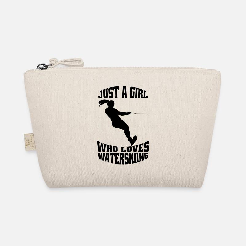 Water Ski Athlete Gift Water Skier Surfer Organic Pouch