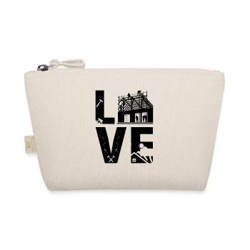 Love Roofing Roofer Worker Roof Worker Roofer - Organic Pouch - nature - Front