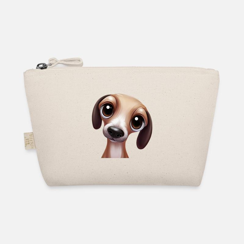 Greyhound Racing Artwork Organic Pouch