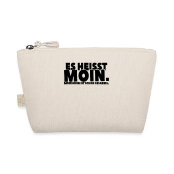 Moin Moin Sabbel-Spaß - Bio-Täschchen - Natur - Vorne