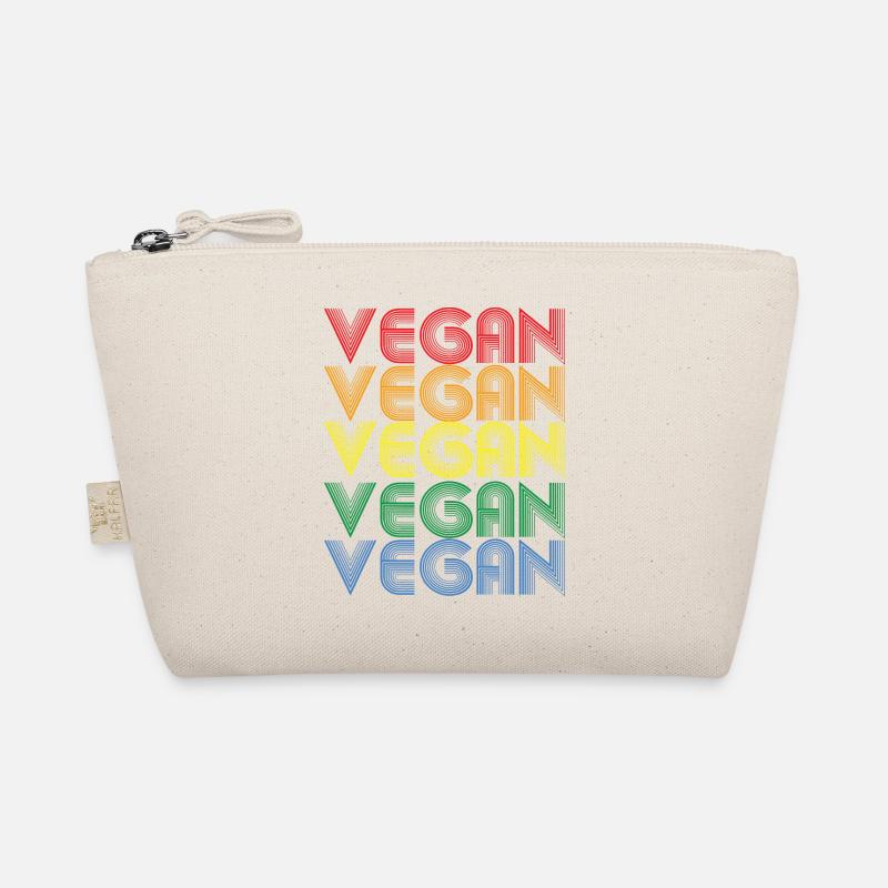 Rainbow VEGAN Statement Organic Pouch