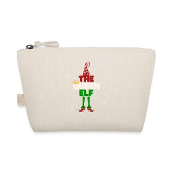 The Queen Elf Matching Family Group Christmas - Organic Pouch - nature - Front