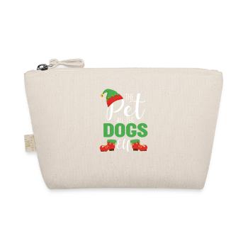 The Pet All The Dogs Elf Matching Family Group - Organic Pouch - nature - Front
