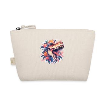 Dinosaur Trex Dinos Dinosaur Dino Baby - Organic Pouch - nature - Front