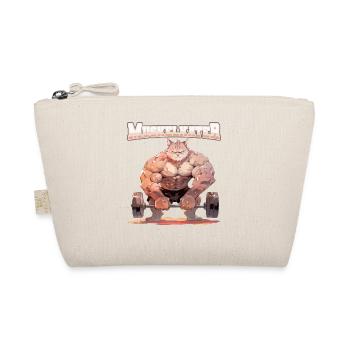 Muskelkater Bodybuilding Kraftsport Fitness Meme - Bio-Täschchen - Natur - Vorne