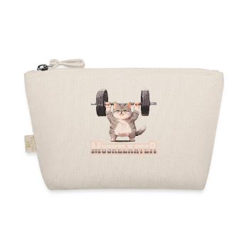 Muskelkater Bodybuilding Kraftsport Fitness Meme - Bio-Täschchen - Natur - Vorne