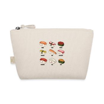 Japanese Food Sushi Lovers Nigiri Sushi - Organic Pouch - nature - Front