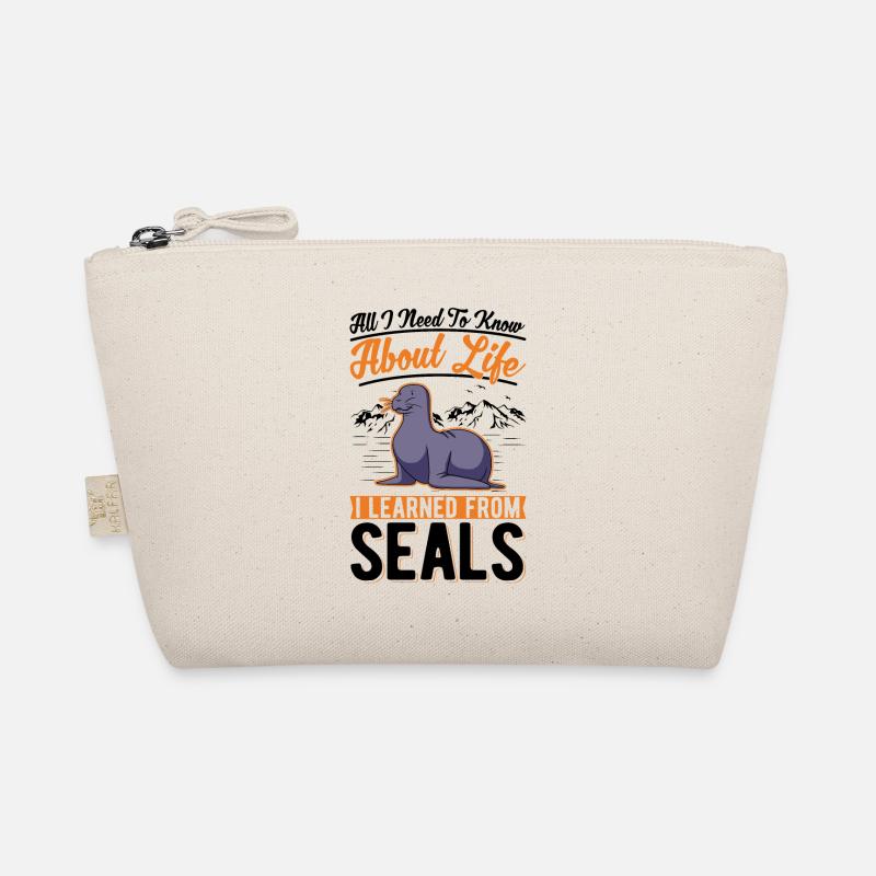 Robbe Seelöwe Seehund Bio-Täschchen