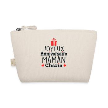 Cadeau Joyeux Anniversaire Maman Chérie - Trousse biologique - nature - Devant