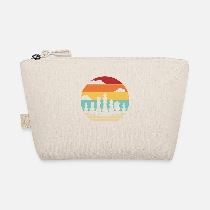 Retro Player Grandmaster Queen Professional Chess Organic Pouch