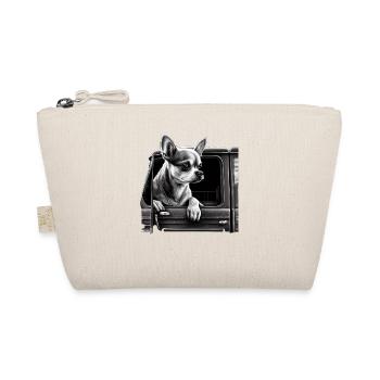 Chihuahua | Trucker Truck Driver Dad Men Car Funny - Organic Pouch - nature - Front