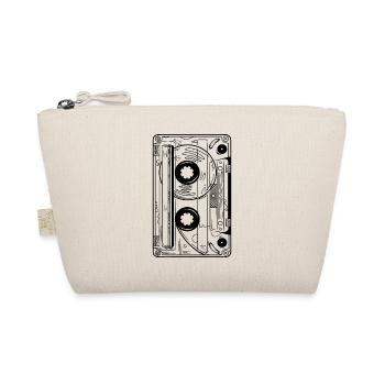 Cassette 90s Party 80s Retro Music Tape - Trousse biologique - nature - Devant