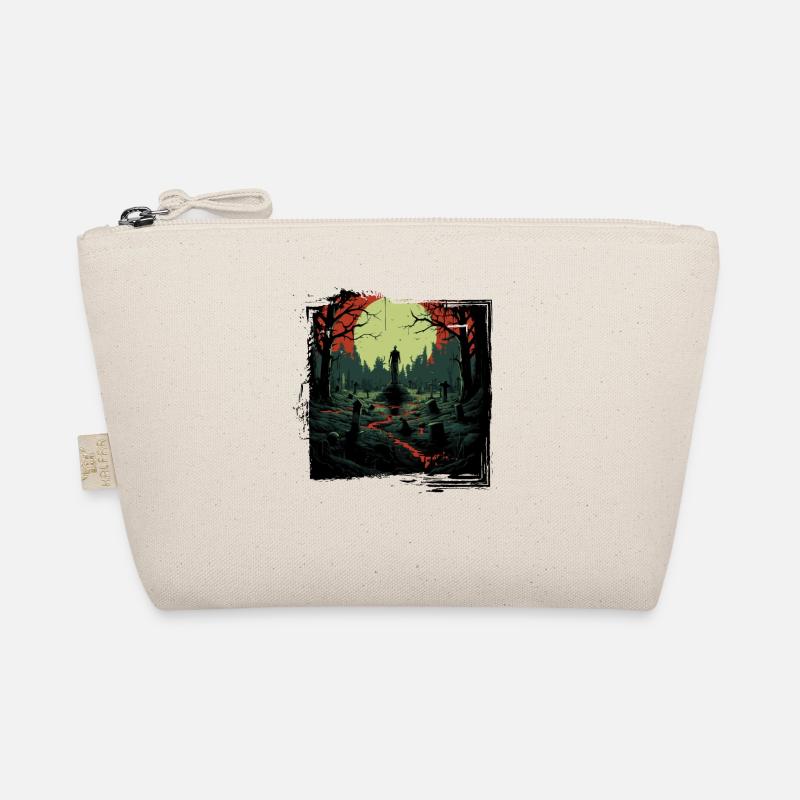 Ambiance effrayante d’Halloween Trousse biologique