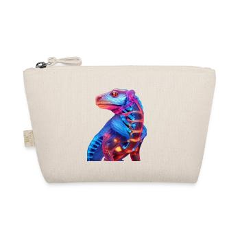 Dragon illuminé au néon - Trousse biologique - nature - Devant