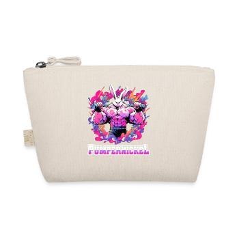 Pumpernickel Bodybuilding Weight Training Fitness Memes - Organic Pouch - nature - Front